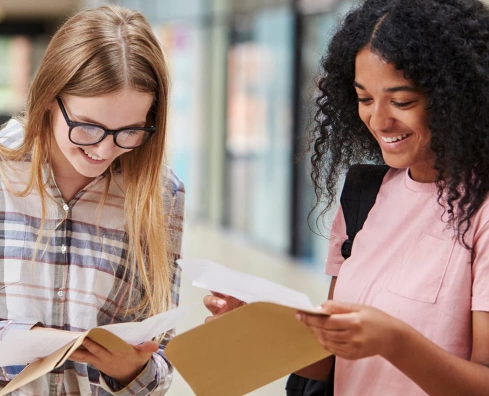 Students learning